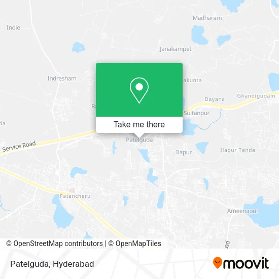 Patelguda map