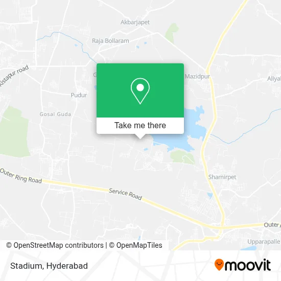 Stadium map
