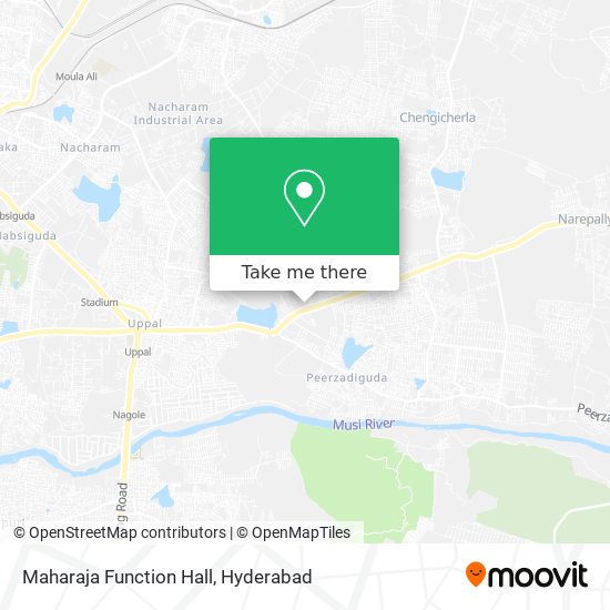 Maharaja Function Hall map