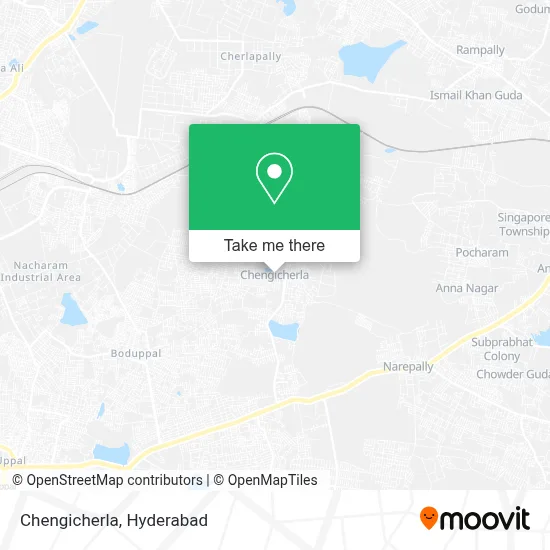 Chengicherla map