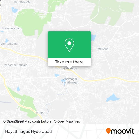 Hayathnagar map