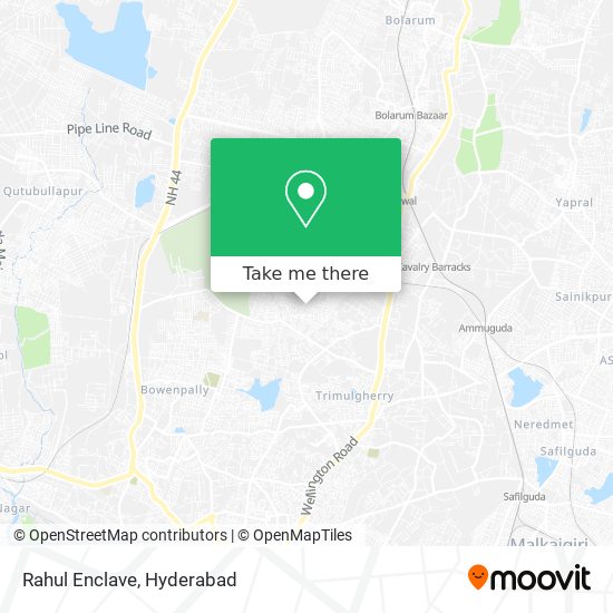 Rahul Enclave map