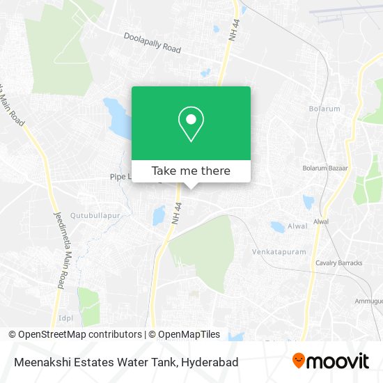 Meenakshi Estates Water Tank map