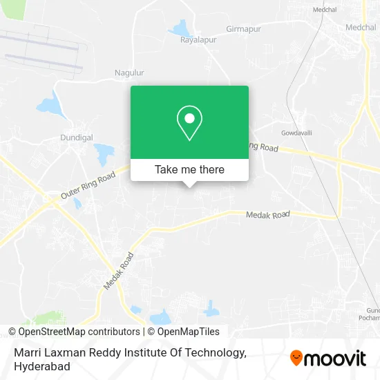 Marri Laxman Reddy Institute Of Technology map