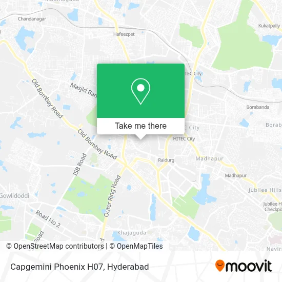 How to Get to Capgemini Phoenix H07 in Ranga Reddy by Bus or Metro?