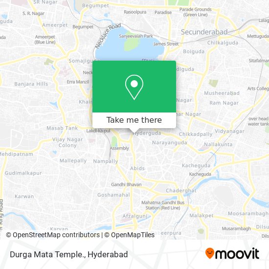 Durga Mata Temple. map