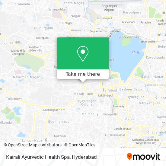 Kairali Ayurvedic Health Spa map