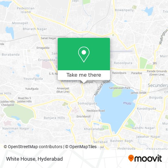 White House map