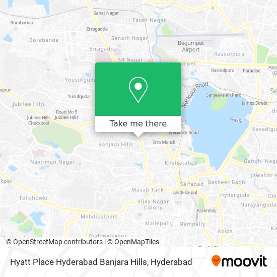 Hyatt Place Hyderabad Banjara Hills map