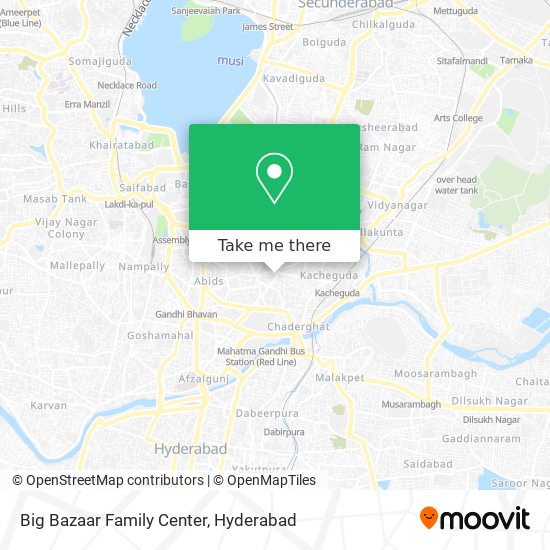 Big Bazaar Family Center map