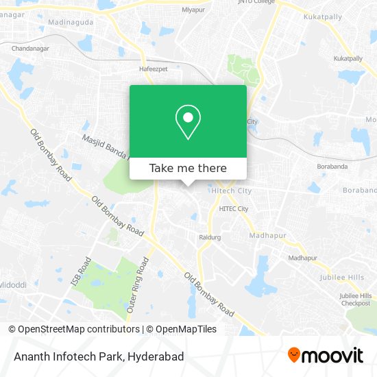 Ananth Infotech Park map
