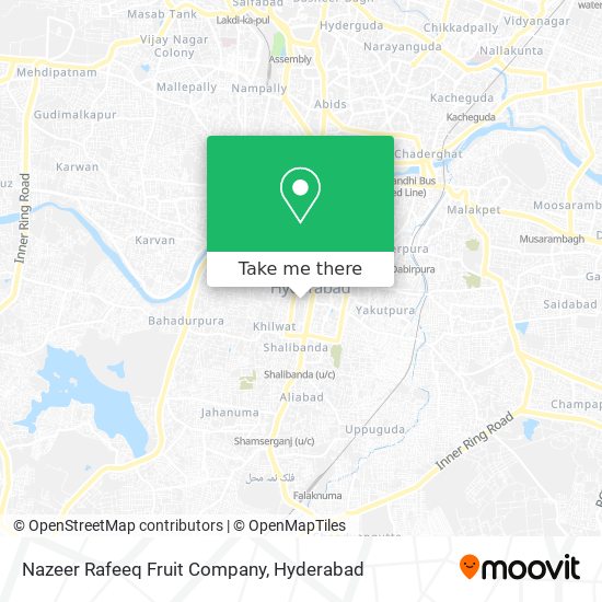 Nazeer Rafeeq Fruit Company map