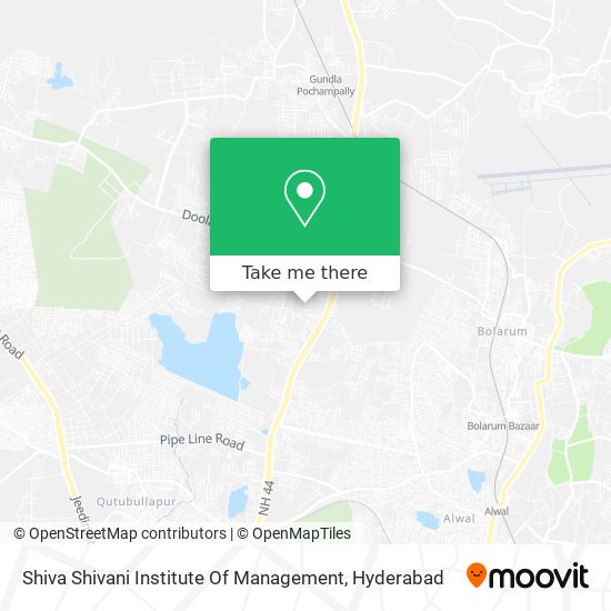 Shiva Shivani Institute Of Management map