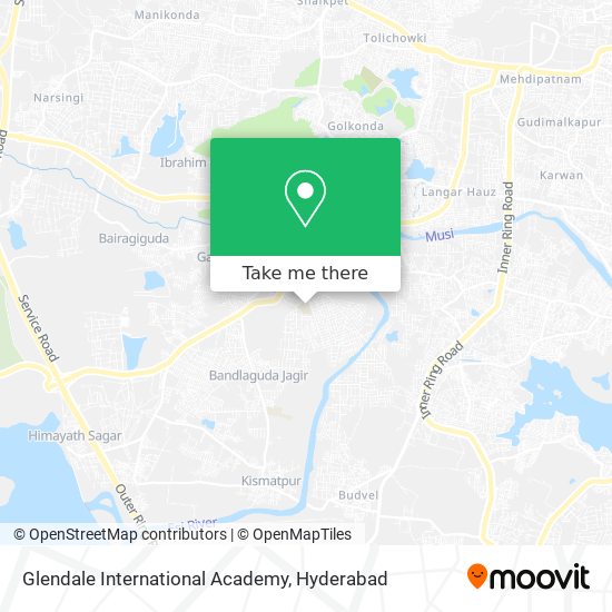 Glendale International Academy map