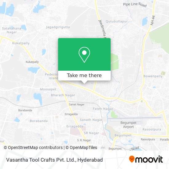 Vasantha Tool Crafts Pvt.  Ltd. map