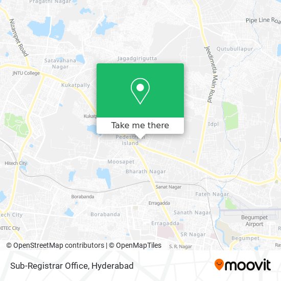 Sub-Registrar Office map