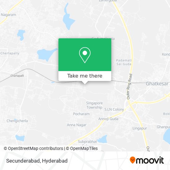 Secunderabad map