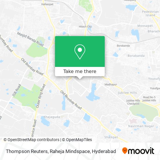 Thompson Reuters, Raheja Mindspace map