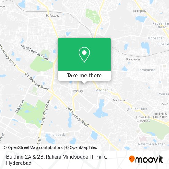 Bulding 2A & 2B, Raheja Mindspace IT Park map