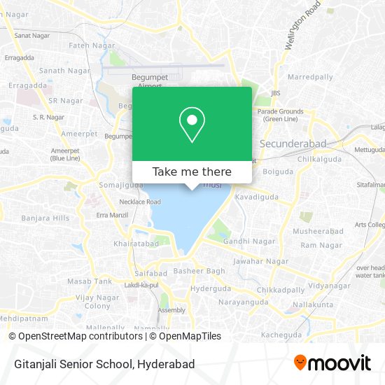 Gitanjali Senior School map