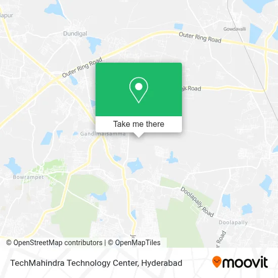 TechMahindra Technology Center map