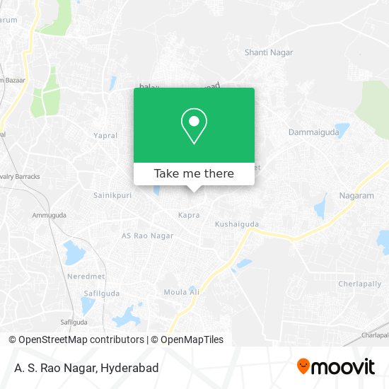 A. S. Rao Nagar map