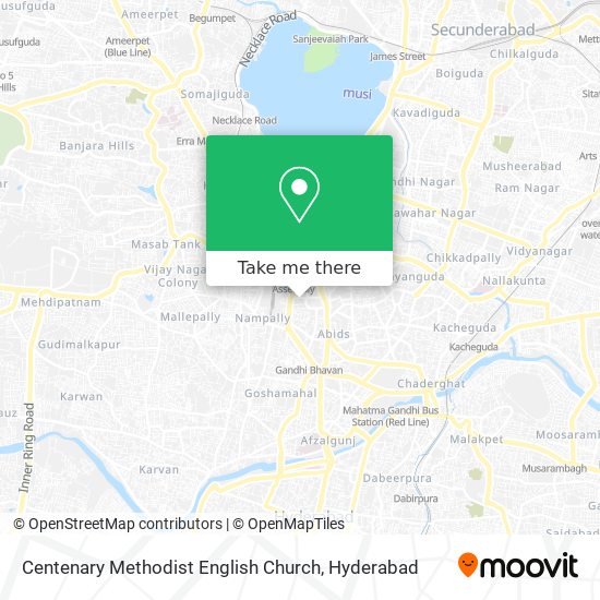 Centenary Methodist English Church map