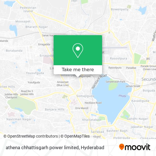 athena chhattisgarh power limited map