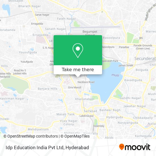 Idp Education India Pvt Ltd map