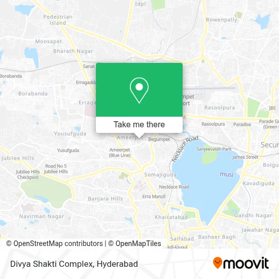 Divya Shakti Complex map