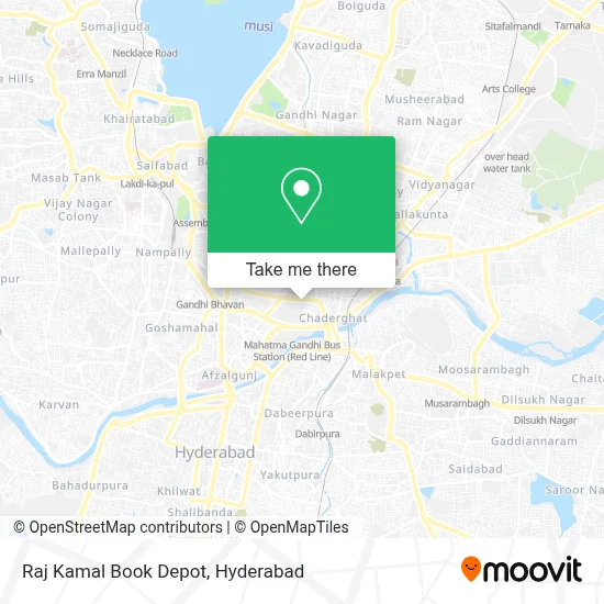 Raj Kamal Book Depot map