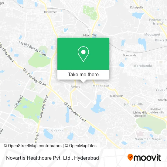 Novartis Healthcare Pvt. Ltd. map