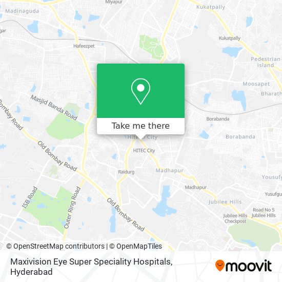 Maxivision Eye Super Speciality Hospitals map