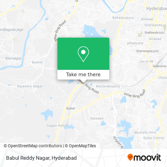 Babul Reddy Nagar map