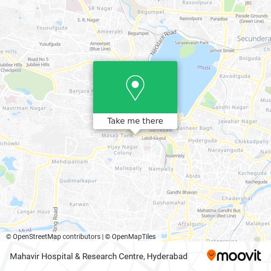 Mahavir Hospital & Research Centre map