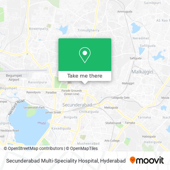 Secunderabad Multi-Speciality Hospital map