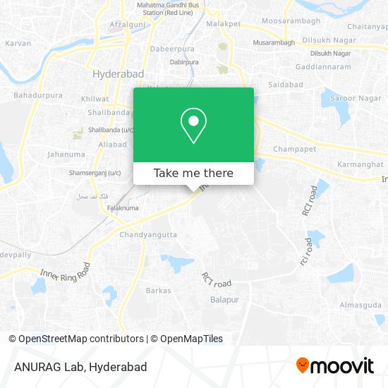 ANURAG Lab map