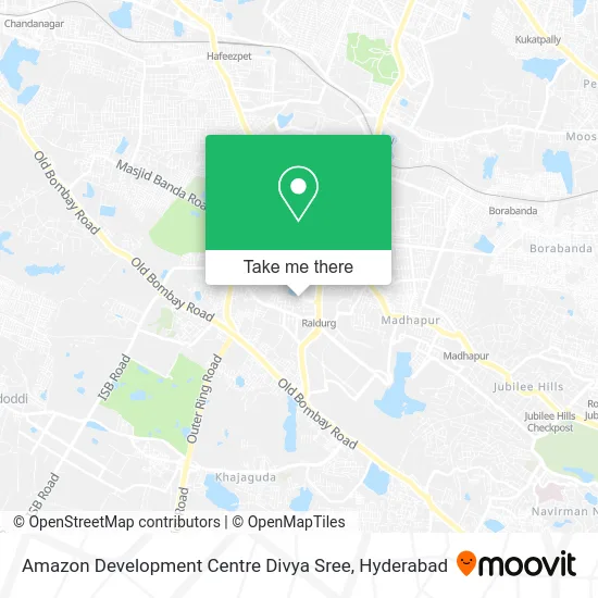 Amazon Development Centre Divya Sree map
