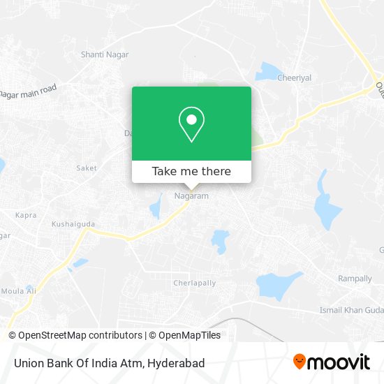 Union Bank Of India Atm map