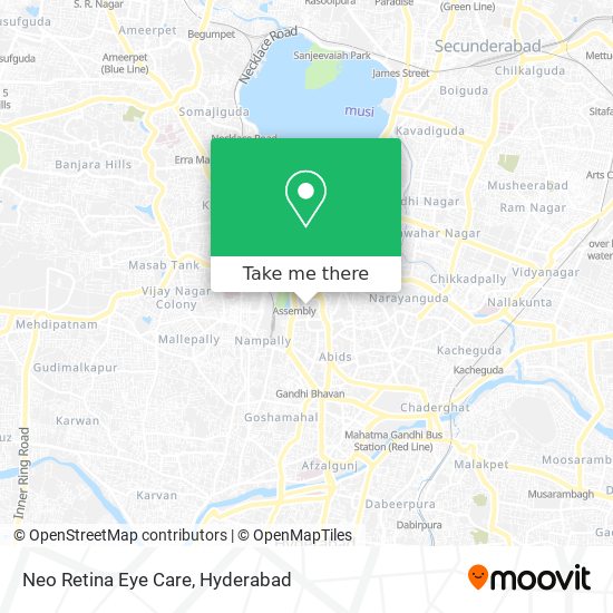 Neo Retina Eye Care map