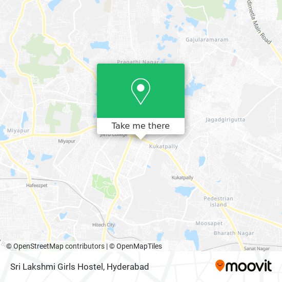 Sri Lakshmi Girls Hostel map