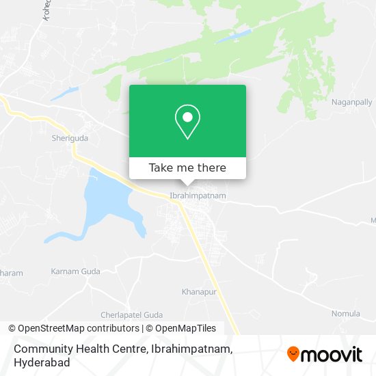 Community Health Centre, Ibrahimpatnam map