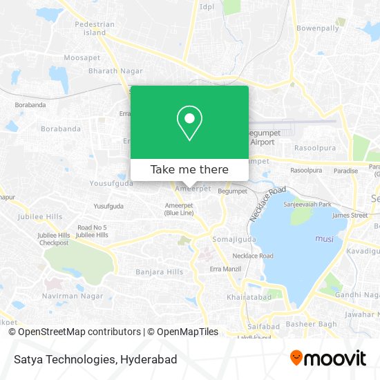 Satya Technologies map