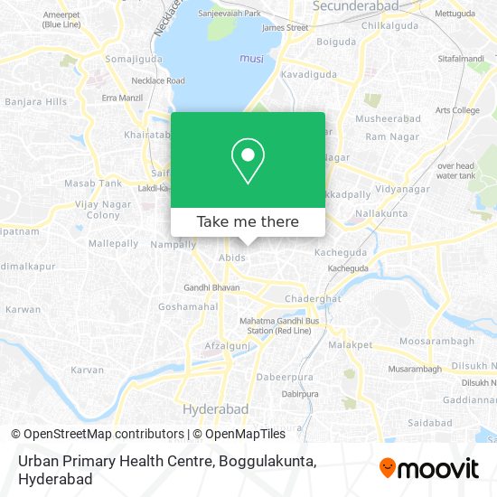 Urban Primary Health Centre, Boggulakunta map