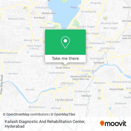 Kailash Diagnostic And Rehabilitation Center map