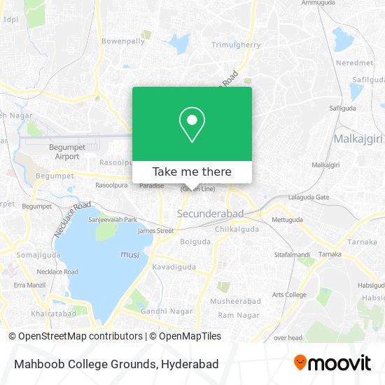 Mahboob College Grounds map