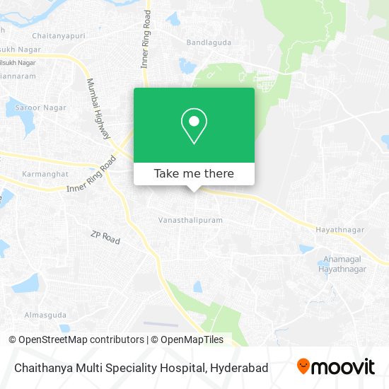 Chaithanya Multi Speciality Hospital map