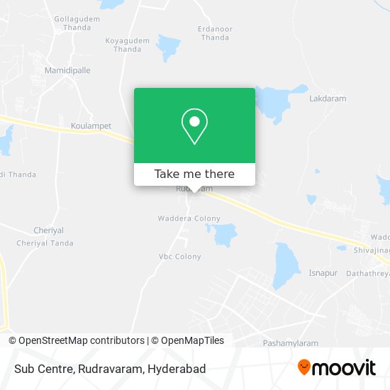 Sub Centre, Rudravaram map