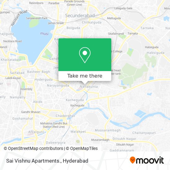 Sai Vishnu Apartments. map