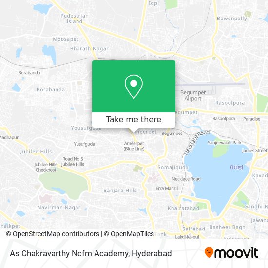 As Chakravarthy Ncfm Academy map